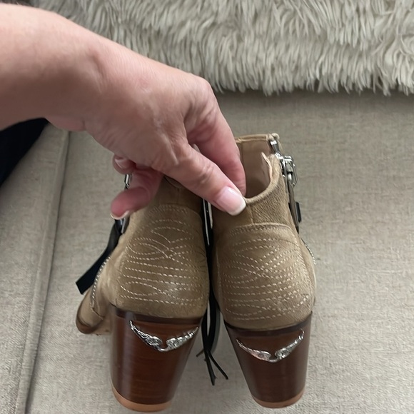 Zadig & Voltaire Molly Suede Ankle Boots - Picture 7 of 9